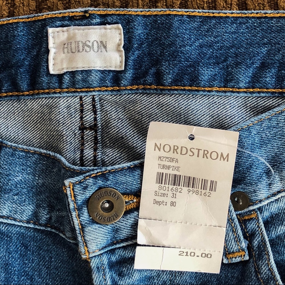 New HUDSON Slim Straight Jeans